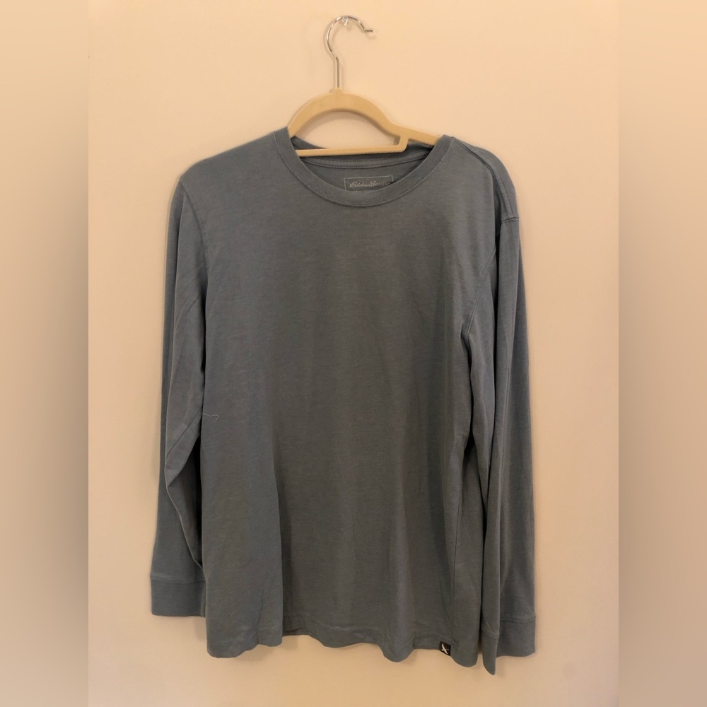 Men’s Eddie Bauer long sleeve blue shirt